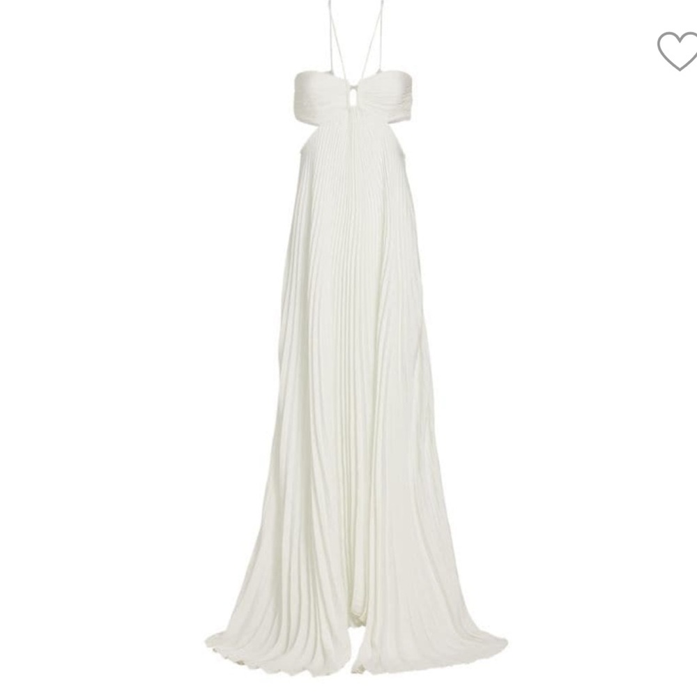 ALC Moira White Maxi Dress Size 2